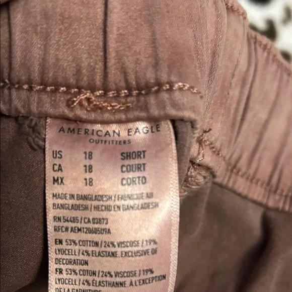 American eagle outfitters super stretch, elastic waist, elastic ankles, size 18 - Picture 6 of 6